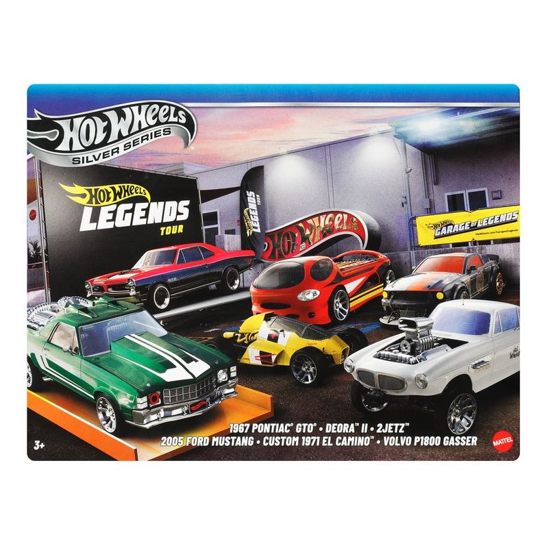 Hot Wheels 6 Carros Legends Multipack – Coleção Exclusiva para Verdadeiros Fãs