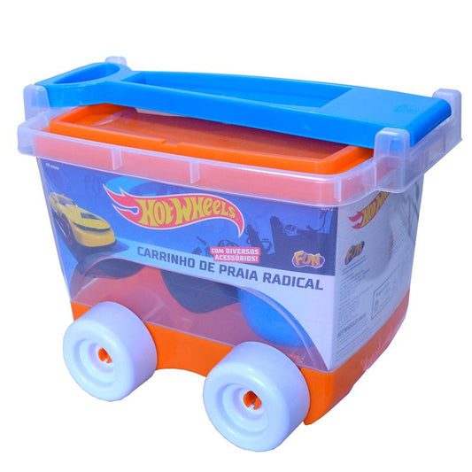 Hot Wheels Kit Praia Carrinho Baú – Diversão Completa para os Dias de Sol