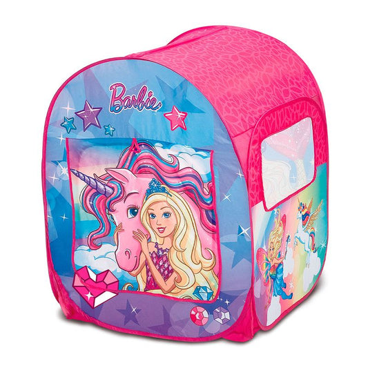 Barraca Infantil Barbie Mundo dos Sonhos com 50 Bolinhas – Diversão Mágica e Criativa