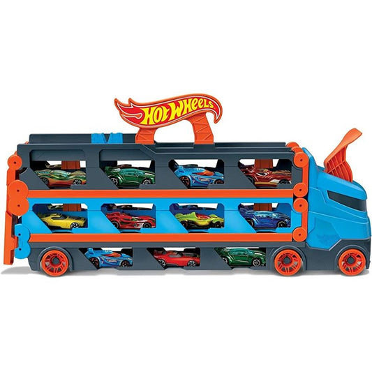 Hot Wheels City Guincho Pista de Corridas – Caminhão Armazenador e Pista 2 em 1