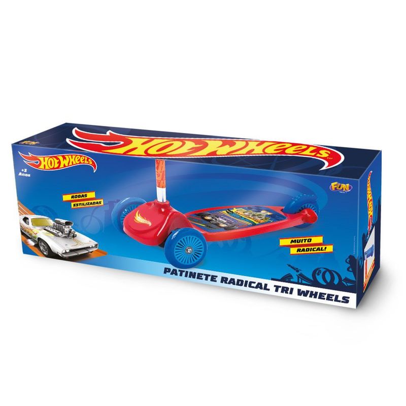 Hot Wheels Patinete 3 Rodas – Estabilidade, Segurança e Diversão Radical