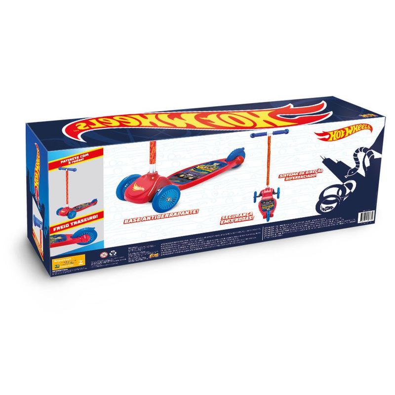 Hot Wheels Patinete 3 Rodas – Estabilidade, Segurança e Diversão Radical