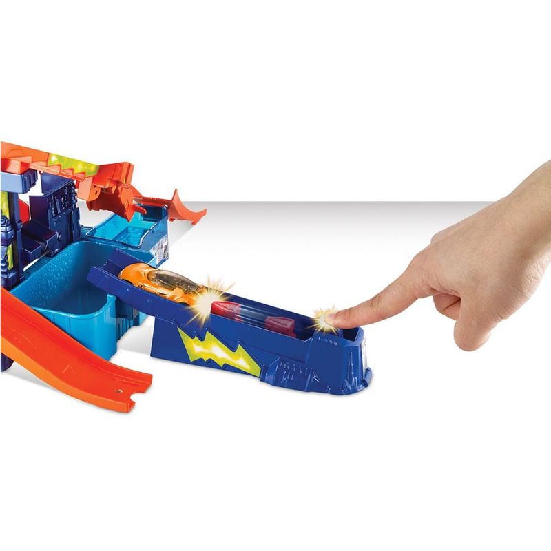 Hot Wheels Pista Color Change Estação Científica – Experimentos Radicais de Mudança de Cor