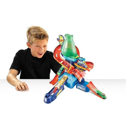 Hot Wheels Pista Color Change Estação Científica – Experimentos Radicais de Mudança de Cor
