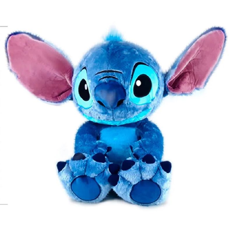 Kit Pelúcias Disney Stitch e Angel Big Feet 45 cm – Diversão, Carinho e Magia em Dobro