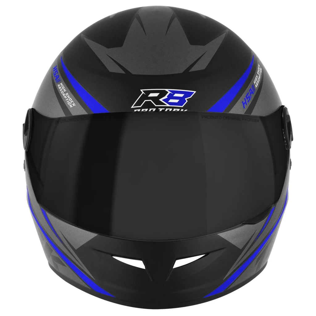 Capacete Pro Tork R8 Fechado Fosco Viseira FumÊ – Segurança e Estilo em Alto Nível