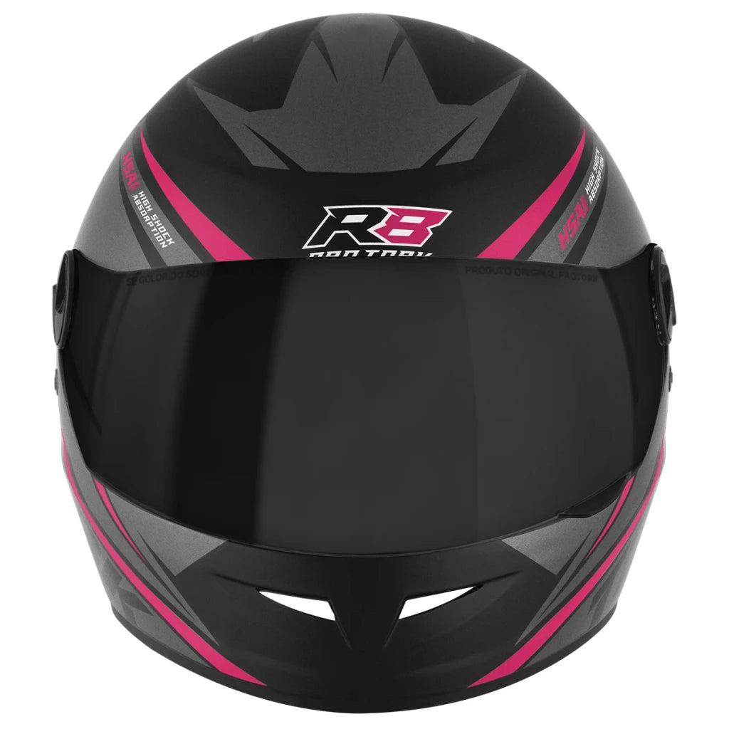 Capacete Pro Tork R8 Fechado Fosco Viseira FumÊ – Segurança e Estilo em Alto Nível