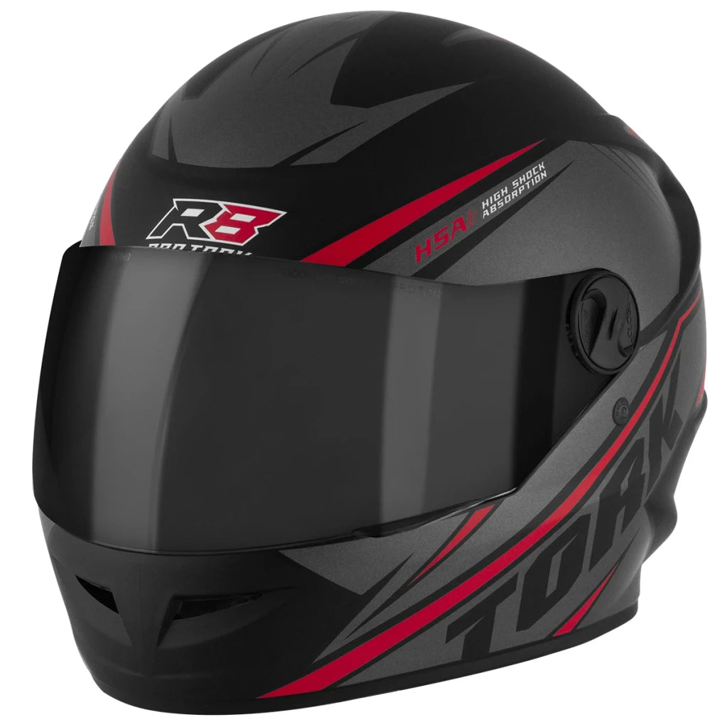 Capacete Pro Tork R8 Fechado Fosco Viseira FumÊ – Segurança e Estilo em Alto Nível