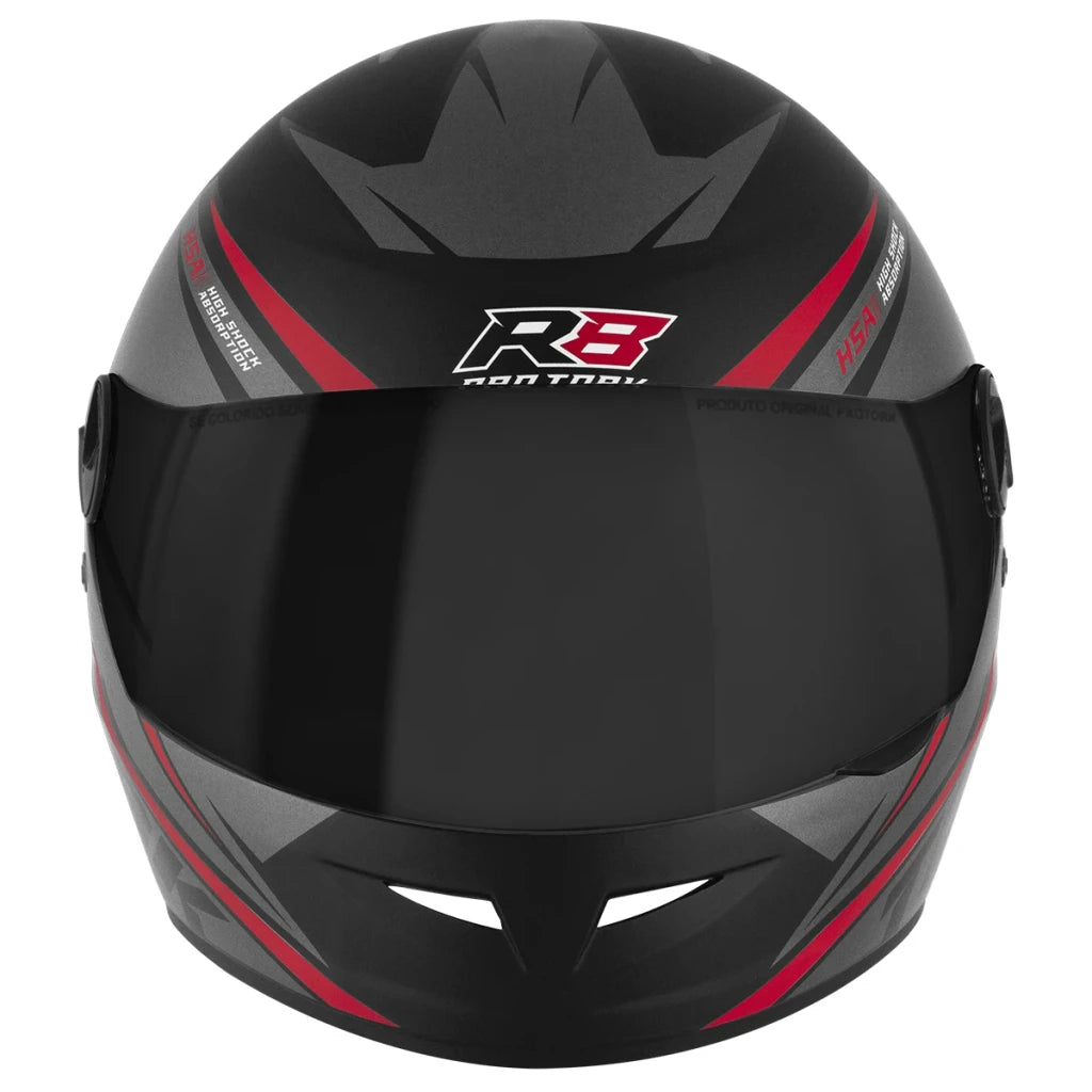 Capacete Pro Tork R8 Fechado Fosco Viseira FumÊ – Segurança e Estilo em Alto Nível