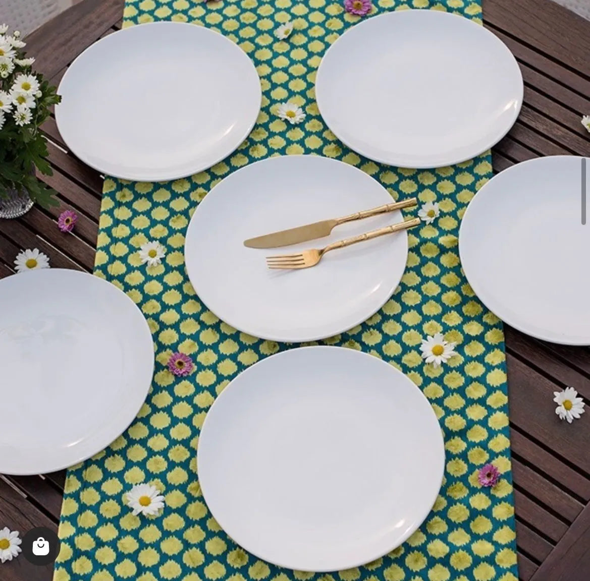 Jogo De Jantar Unni White - 30 Peças - Oxford Cor Branco Lançamento Mesa Posta para Natal