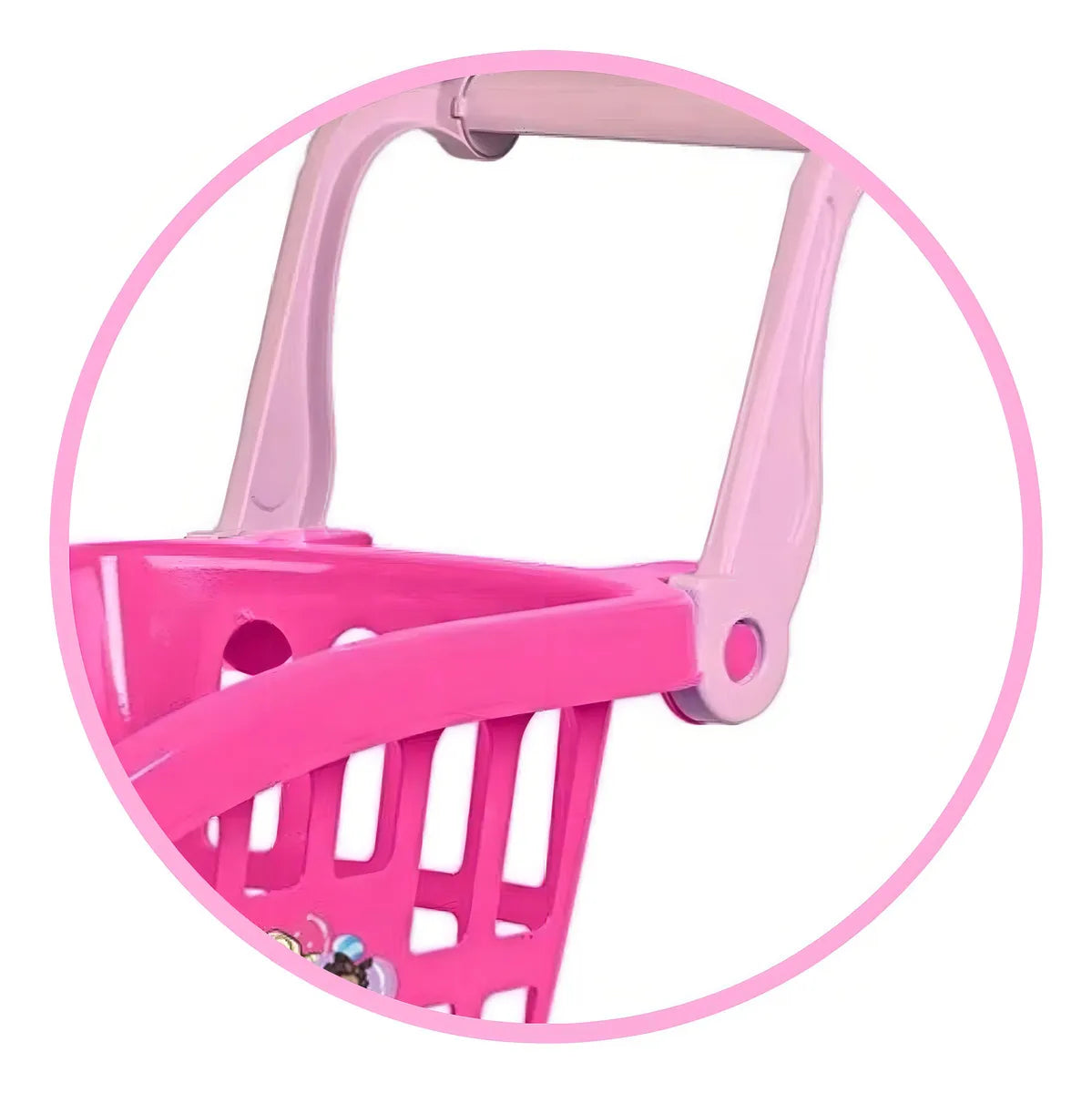 Barbie Cheff Carrinho de Compras Original Seg Imports Rosa 50Cm