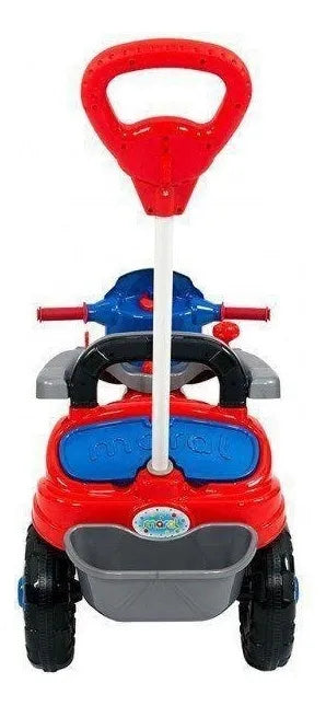 Triciclo Infantil Pedal Carrinho De Empurrar Com Haste Menino Menina Dia das Crianças