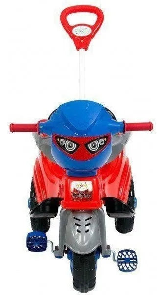 Triciclo Infantil Pedal Carrinho De Empurrar Com Haste Menino Menina Dia das Crianças