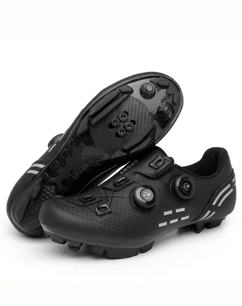 Tênis de Ciclismo Unissex – Tênis MTB Speed para Bicicleta, Pedal Plano SPD, Corrida, Estrada e Montanha