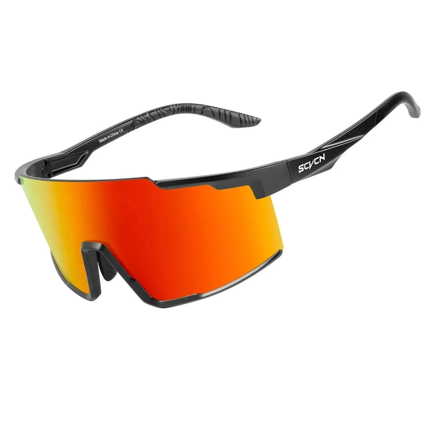 Óculos de Ciclismo SCVCN UV400 – Esportivos, Polarizados e Resistentes, Ideais para Mountain Bike, Estrada e Atividades ao Ar Livre