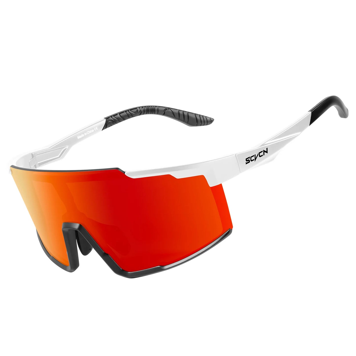 Óculos de Ciclismo SCVCN UV400 – Esportivos, Polarizados e Resistentes, Ideais para Mountain Bike, Estrada e Atividades ao Ar Livre