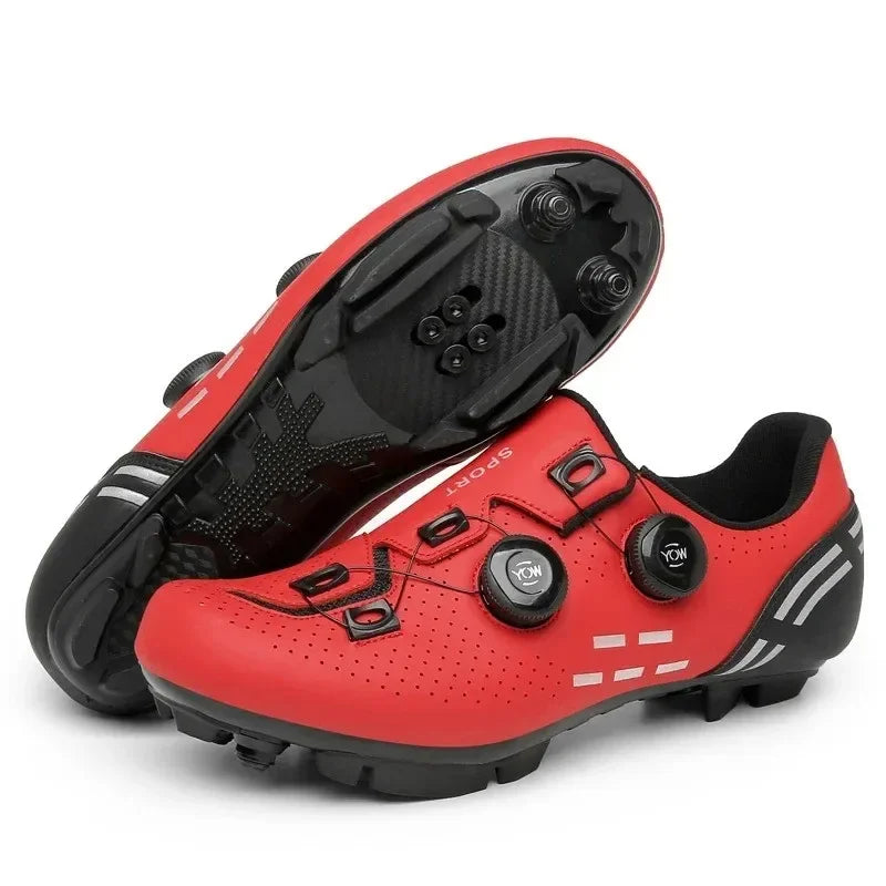Tênis de Ciclismo Unissex – Tênis MTB Speed para Bicicleta, Pedal Plano SPD, Corrida, Estrada e Montanha