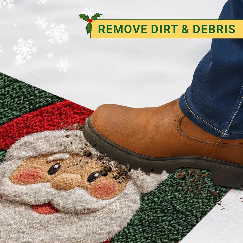 Tapete Natalino Vermelho com Papai Noel – Decoração Exclusiva para Deixar Sua Casa Aconchegante no Natal 2026