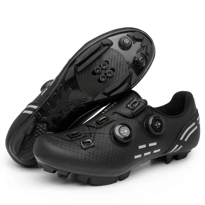 Tênis de Ciclismo Unissex – Tênis MTB Speed para Bicicleta, Pedal Plano SPD, Corrida, Estrada e Montanha