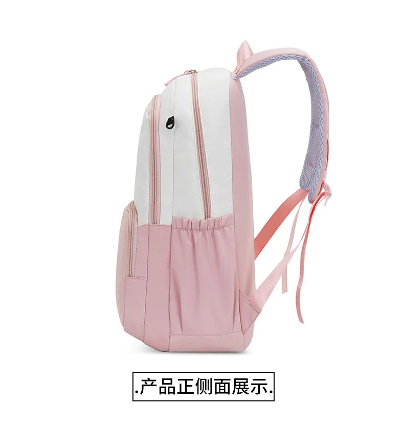 Mochila Escolar Disney Stitch – Grande Capacidade, Resistente à Água e Ideal para Crianças e Adolescentes