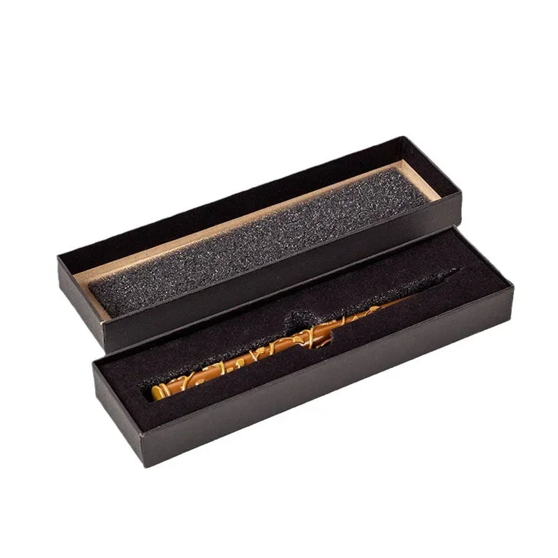 Caneta Varinha Harry Potter – Criativa em Resina, Presente Escolar e de Aniversário