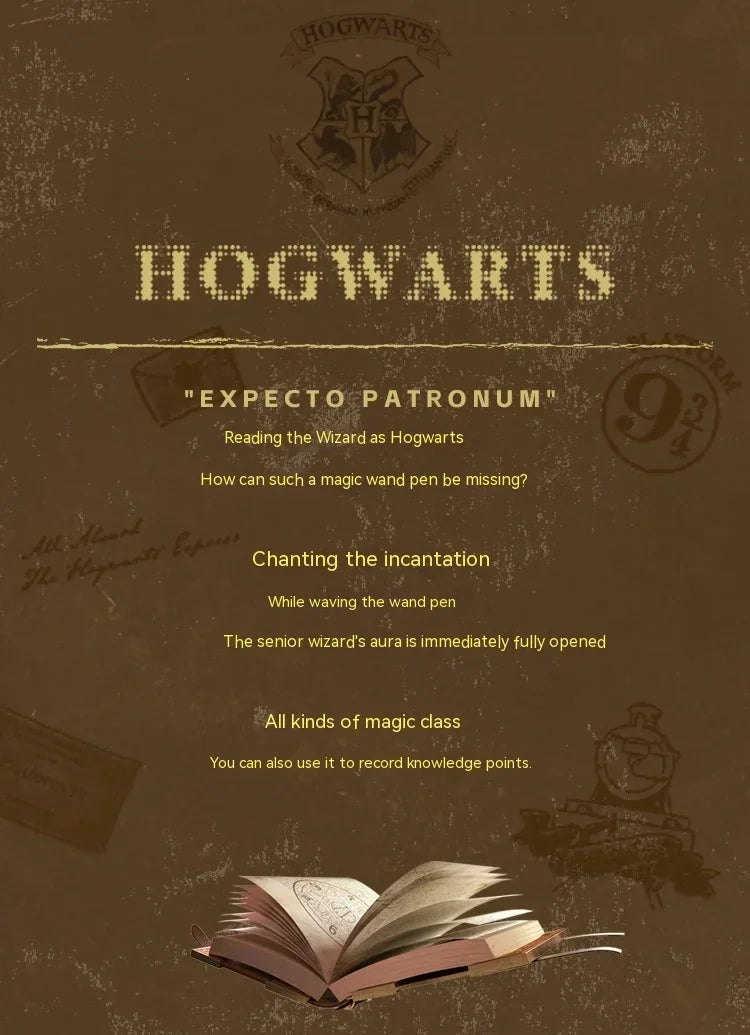 Caneta Varinha Harry Potter – Criativa em Resina, Presente Escolar e de Aniversário