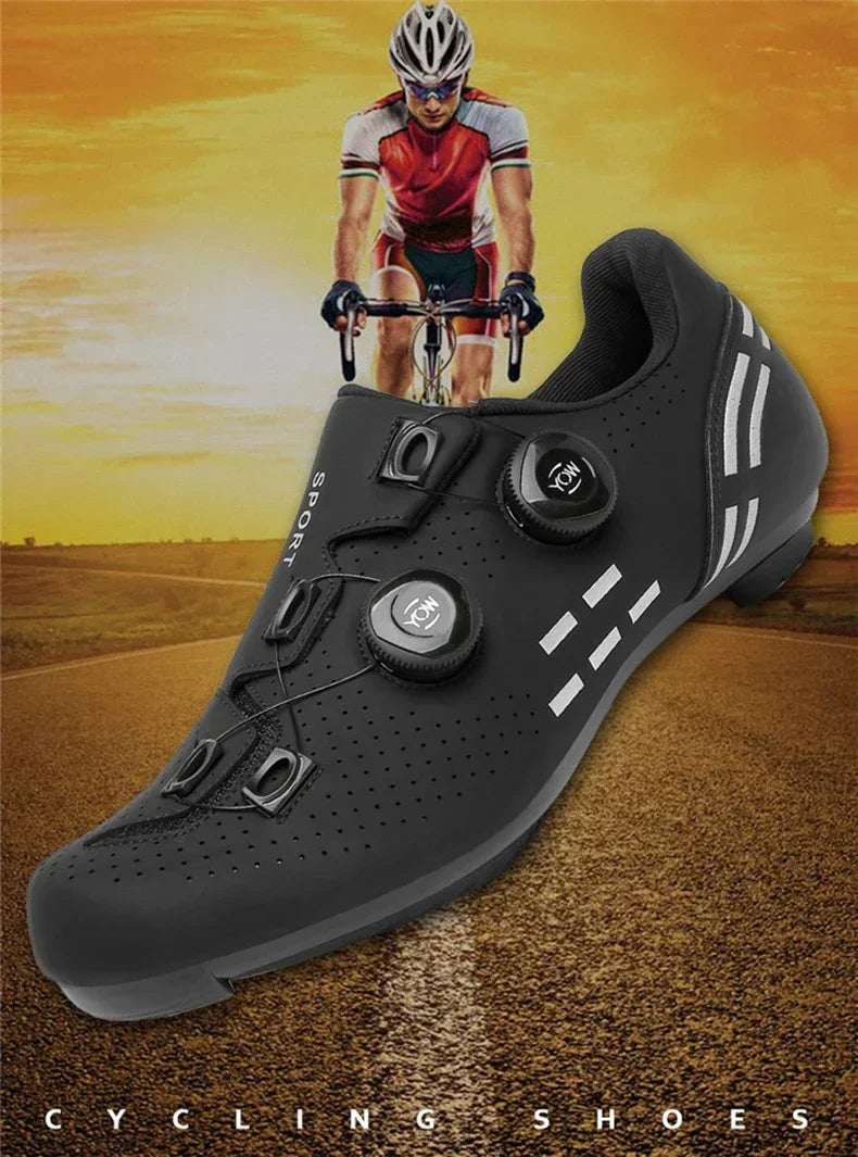 Tênis de Ciclismo Unissex – Tênis MTB Speed para Bicicleta, Pedal Plano SPD, Corrida, Estrada e Montanha