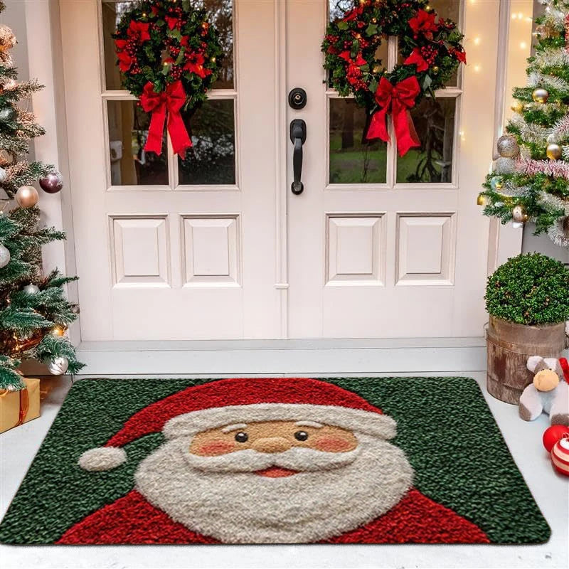 Tapete Natalino Vermelho com Papai Noel – Decoração Exclusiva para Deixar Sua Casa Aconchegante no Natal 2026