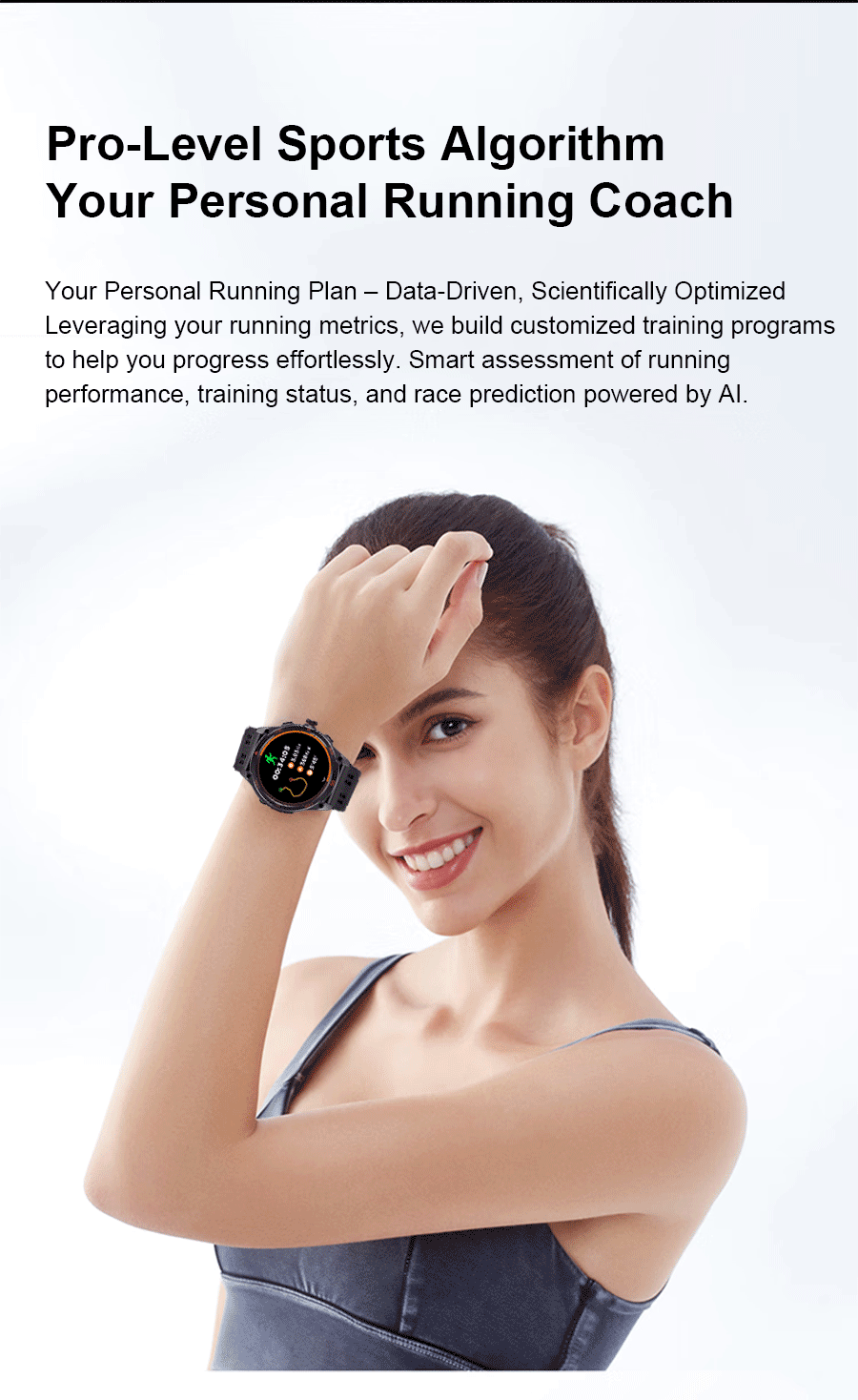 Smartwatch Militar 2025 – GPS, Bússola, Lanterna, 10ATM e Bateria 1000mAh