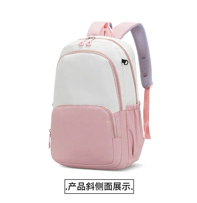 Mochila Escolar Disney Stitch – Grande Capacidade, Resistente à Água e Ideal para Crianças e Adolescentes