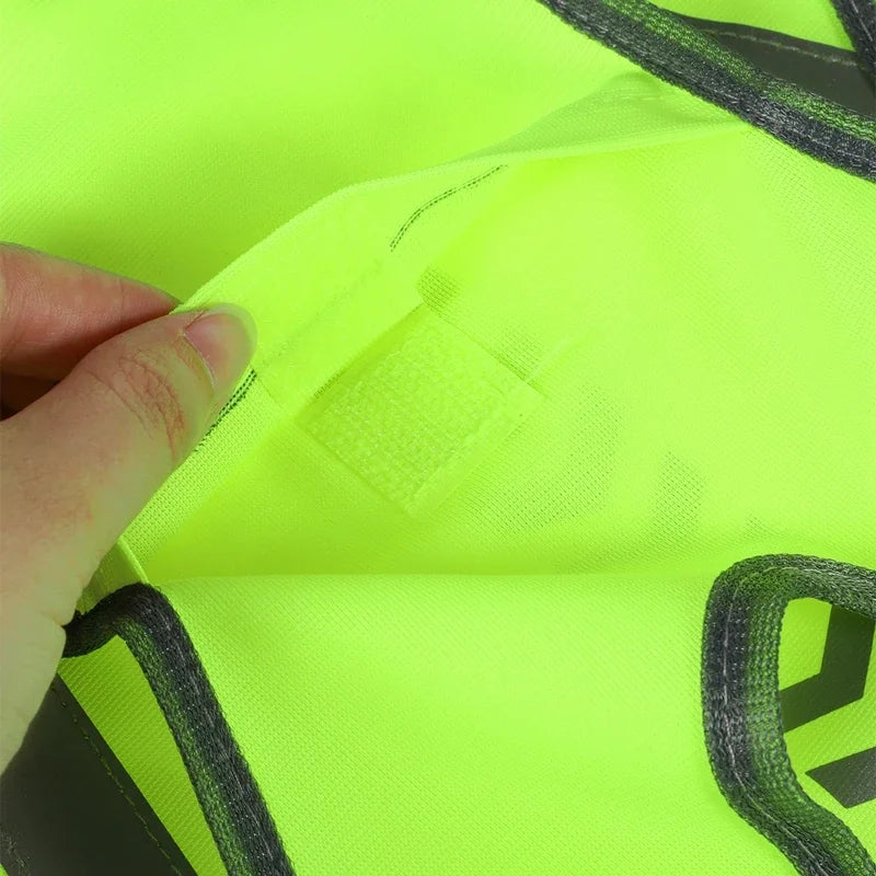 Colete Refletivo Esportivo Ajustável para Corrida e Ciclismo Noturno