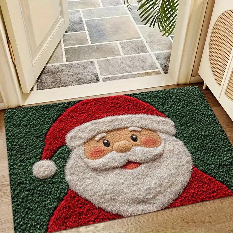 Tapete Natalino Vermelho com Papai Noel – Decoração Exclusiva para Deixar Sua Casa Aconchegante no Natal 2026