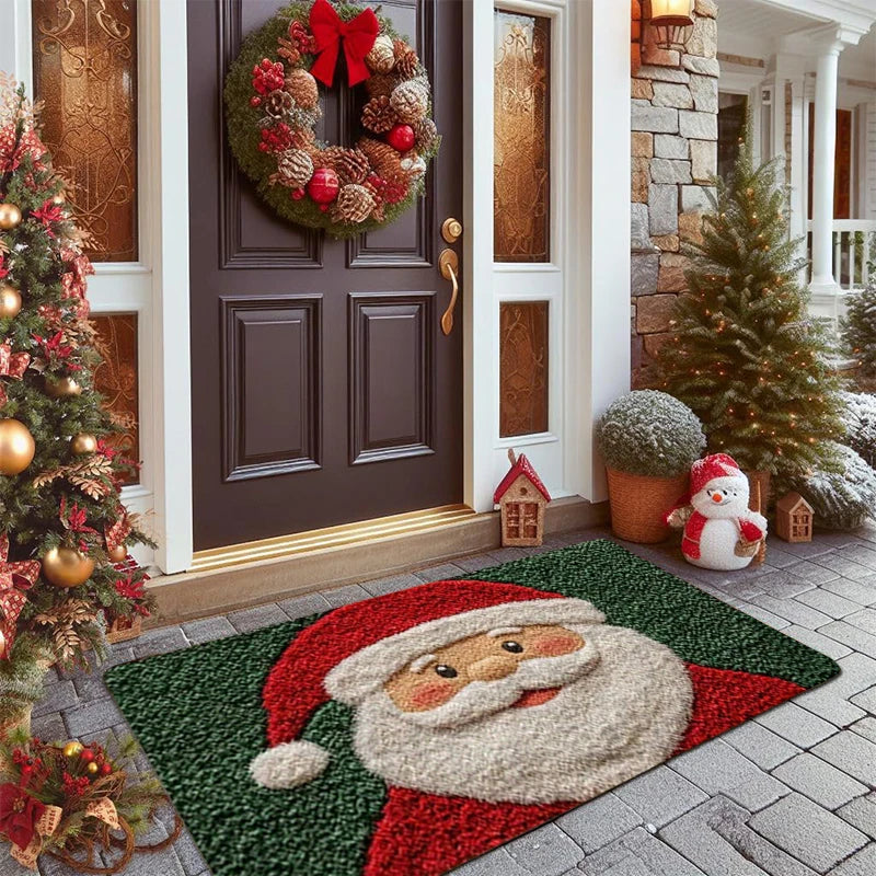 Tapete Natalino Vermelho com Papai Noel – Decoração Exclusiva para Deixar Sua Casa Aconchegante no Natal 2026