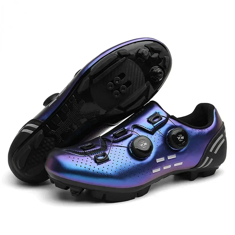Tênis de Ciclismo Unissex – Tênis MTB Speed para Bicicleta, Pedal Plano SPD, Corrida, Estrada e Montanha