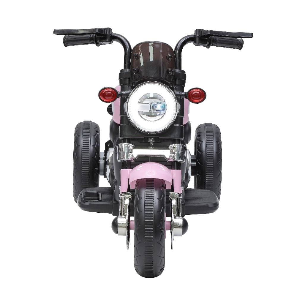 Moto Elétrica Infantil Rosa 6V Mini Harley – Com LED e Música