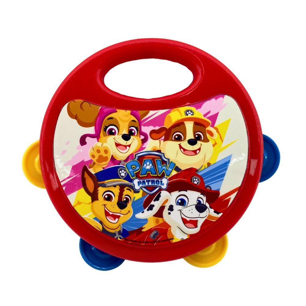 Instrumento Musical Infantil Patrulha Canina – Pandeiro Candide