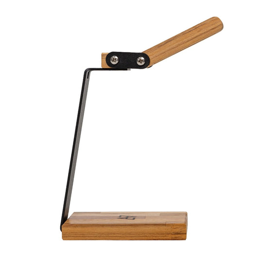 Luminária de Mesa Brandt Elements em Madeira com Dimmer – 33x23x5 cm