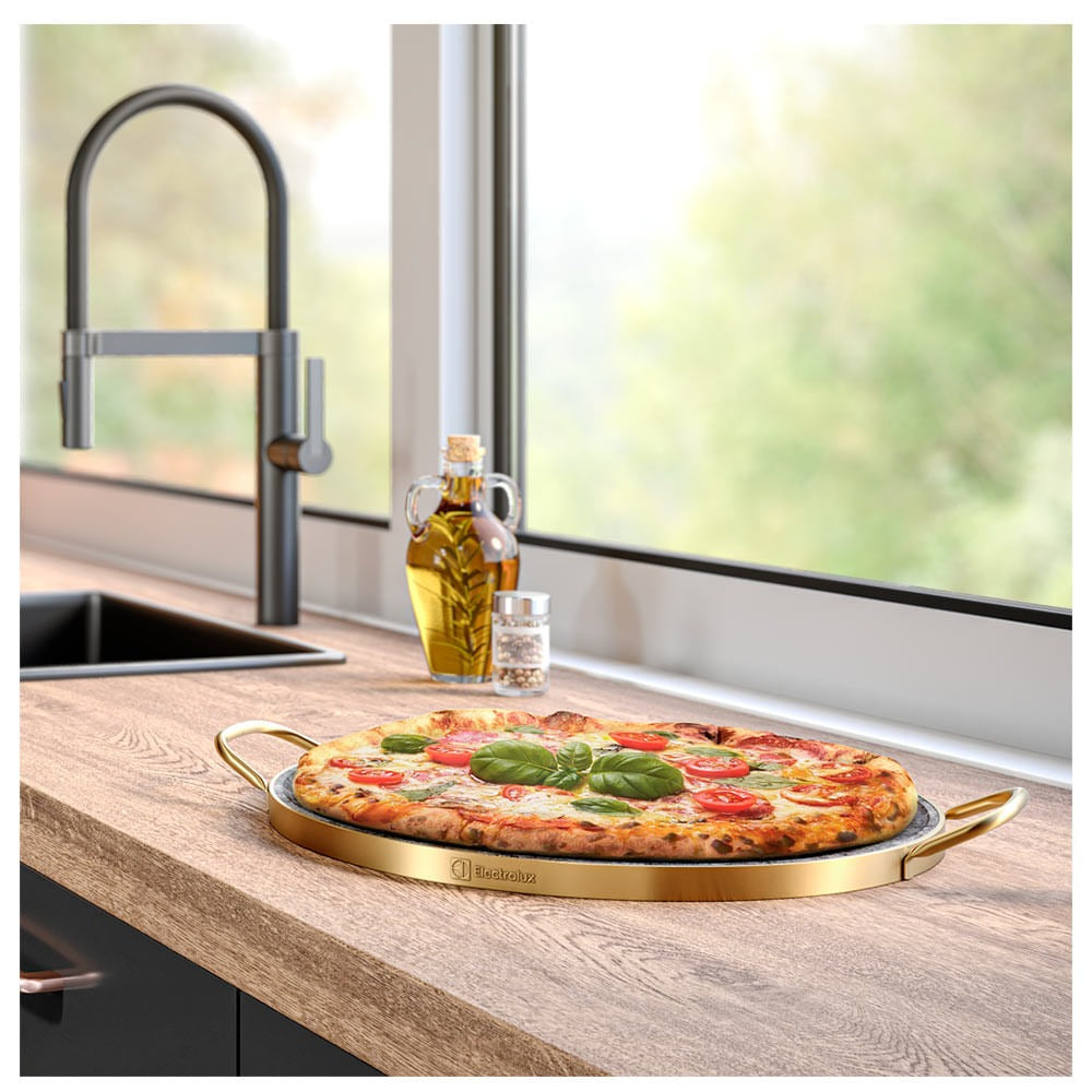 Pedra para Pizza Electrolux em Cobre e Pedra Sabão – Qualidade de Pizzaria na Sua Casa