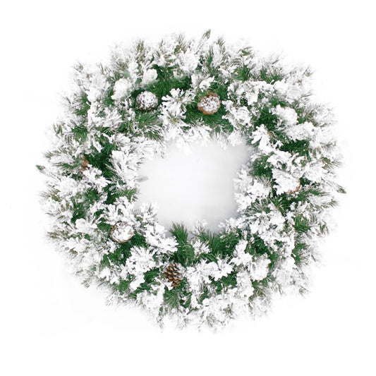 Guirlanda de Natal Finlândia Nevada 76cm com 200 Galhos – SEG IMPORTS