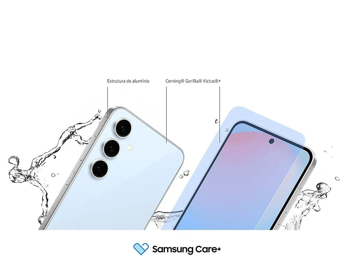 Samsung Galaxy S24 FE 5G Grafite – 256GB, 8GB RAM, Câmera Tripla 50MP + Selfie 10MP