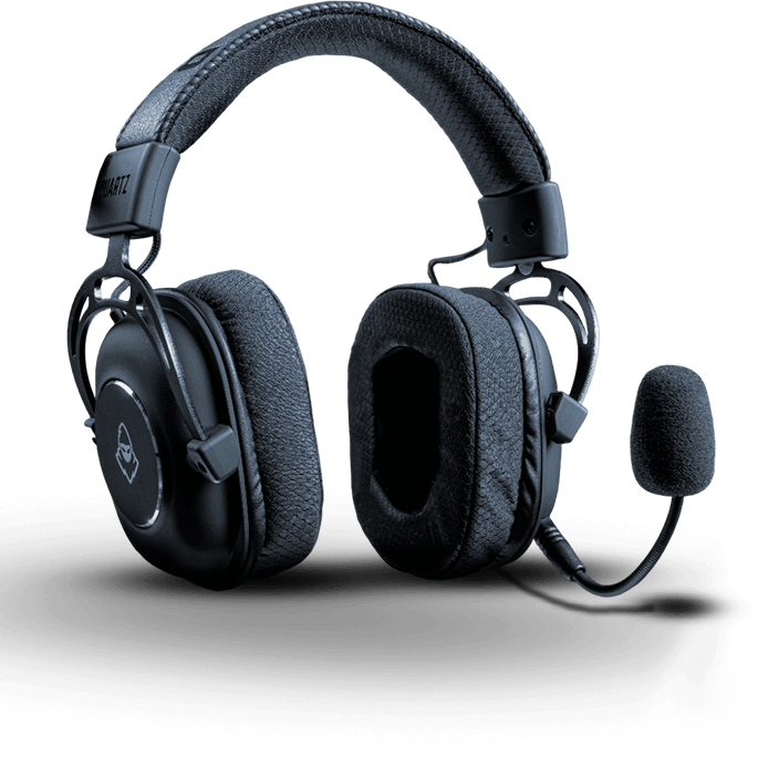 Headset Gamer Mancer Quartz Drivers 50mm Estéreo Microfone Removível Conector P2 3.5mm Preto – SEG IMPORTS