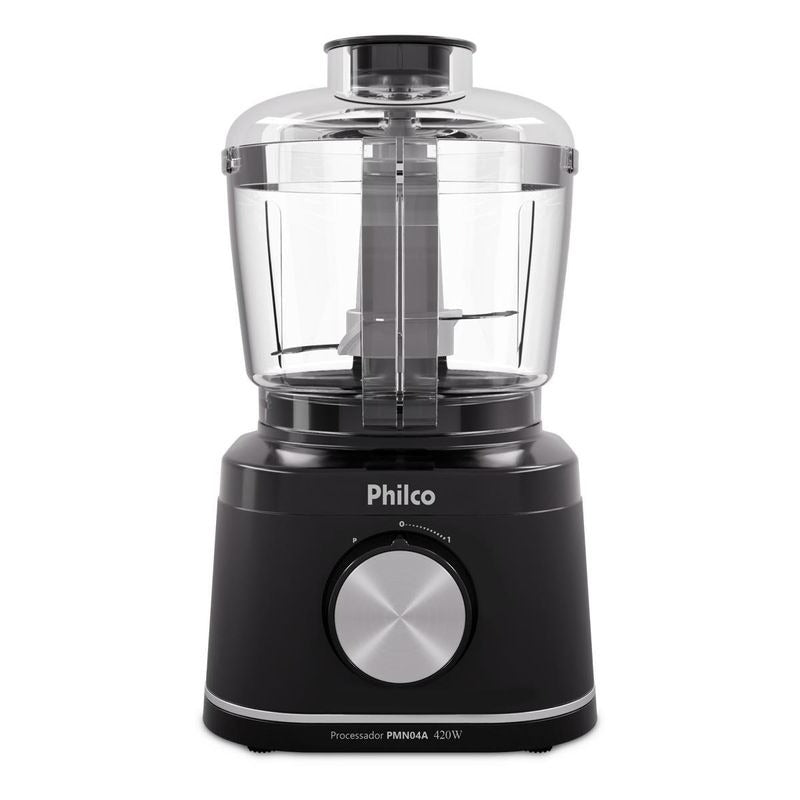 Processador Philco PMN04A 420W, Jarra 500ml, 1 Velocidade + Pulsar, Preto – SEG IMPORTS