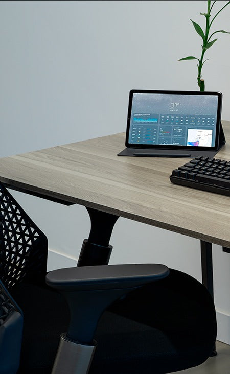 Mesa Industrial Zinnia 120cm em Madeira com Estrutura de Aço – SEG IMPORTS