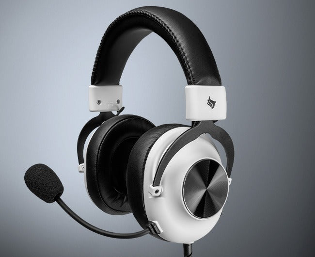 Headset Gamer Pichau Lunaris Branco Drivers 50mm Estéreo Microfone Omnidirecional P2 3.5mm – SEG IMPORTS