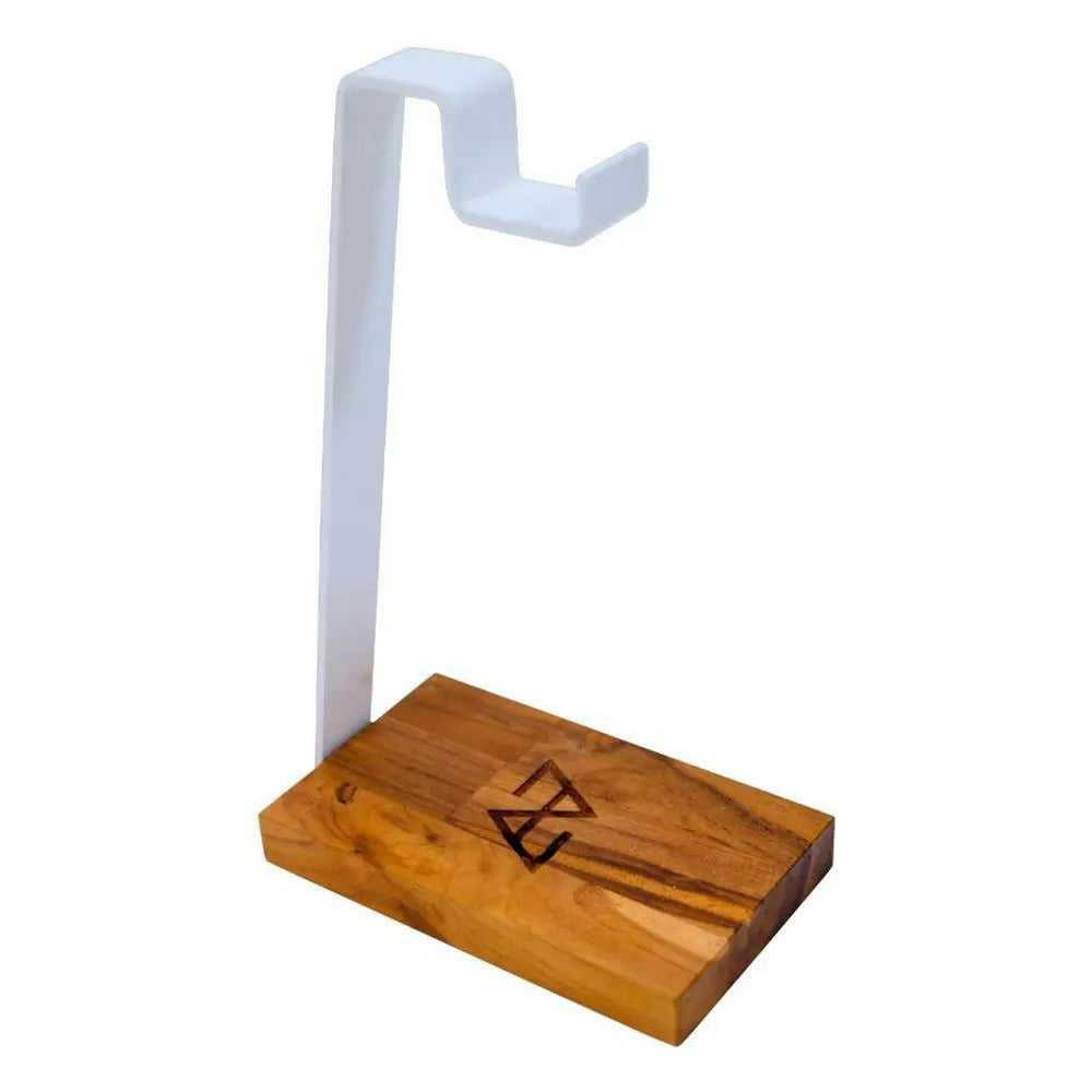 Luminária de Mesa Brandt Elements em Madeira com Dimmer – 33x23x5 cm