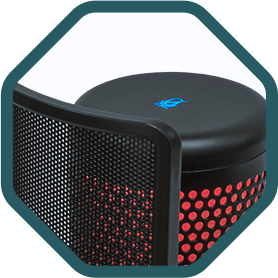 Microfone Profissional Pichau Izar Pro RGB USB Preto, 192kHz, 24Bits, Pop Filter Integrado – SEG IMPORTS