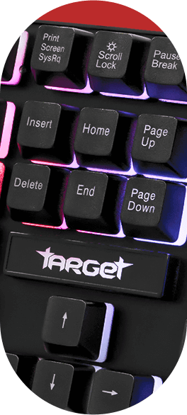 Teclado Gamer TGT M16L Rainbow ABNT2 Membrana USB Preto Full Size 107 Teclas – SEG IMPORTS