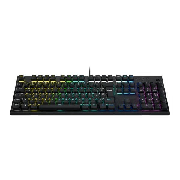 Teclado Mecânico Gamer Corsair K60 RGB PRO Low Profile ABNT2 Cherry MX Speed Alumínio Preto – SEG IMPORTS