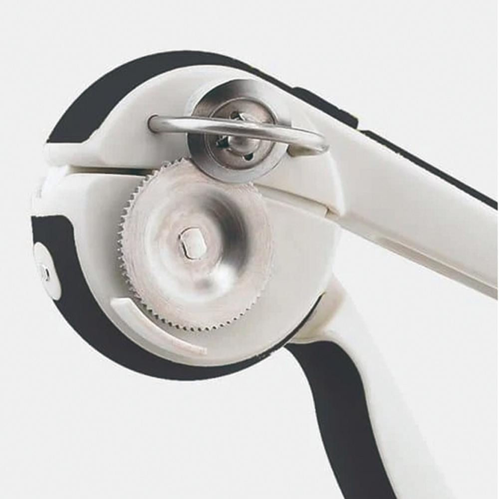 Abridor de Latas Manual Multiuso Chef’n Preto Inox – Praticidade e Resistência na Sua Cozinha