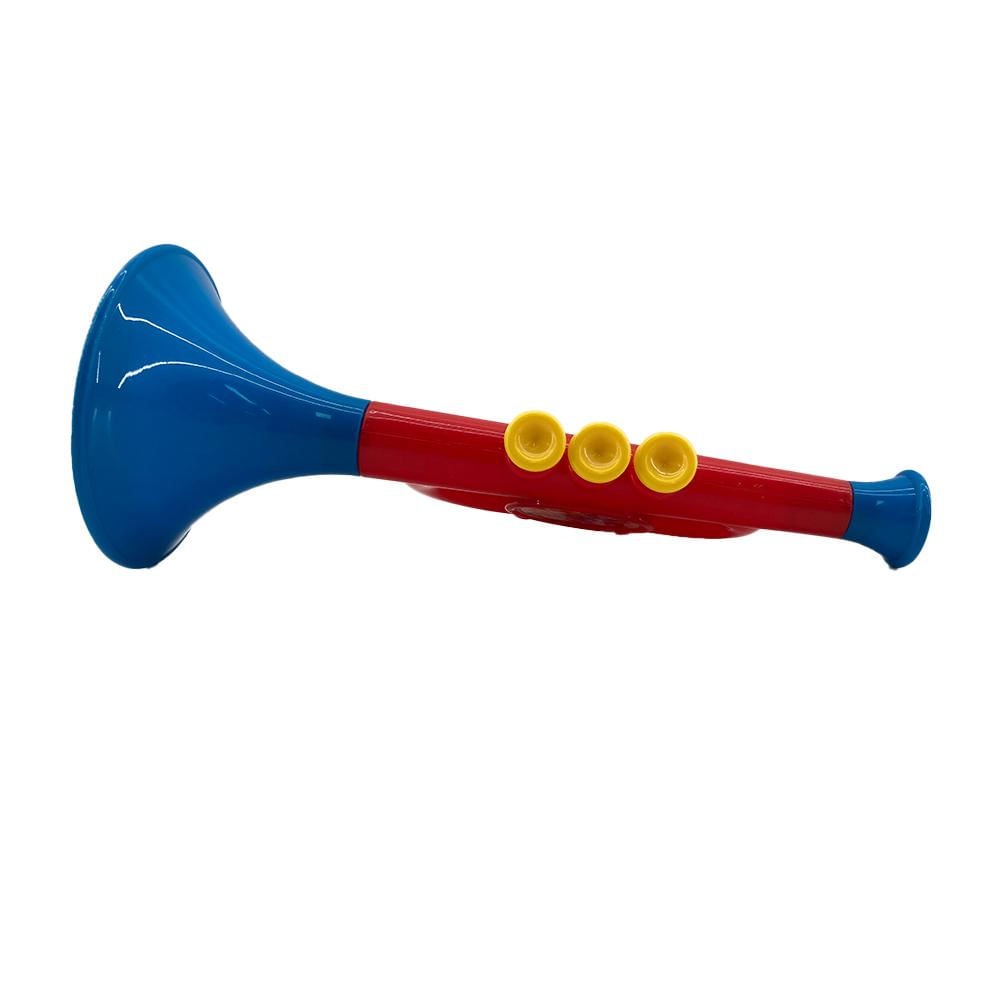 Instrumento Musical Infantil Trompete – Hello Kitty ou Patrulha Canina Candide